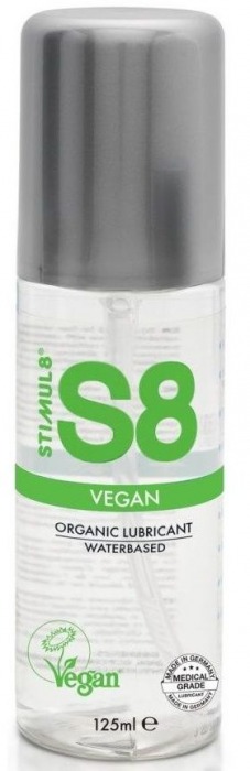 Веганский лубрикант на водной основе S8 Vegan Lube - 125 мл. - Stimul8 - купить с доставкой в Самаре