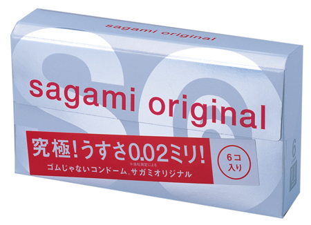 Ультратонкие презервативы Sagami Original - 6 шт. - Sagami - купить с доставкой в Самаре