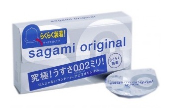 Ультратонкие презервативы Sagami Original QUICK - 6 шт. - Sagami - купить с доставкой в Самаре