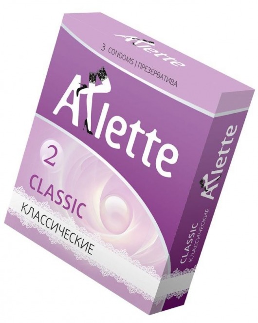 Классические презервативы Arlette Classic - 3 шт. - Arlette - купить с доставкой в Самаре