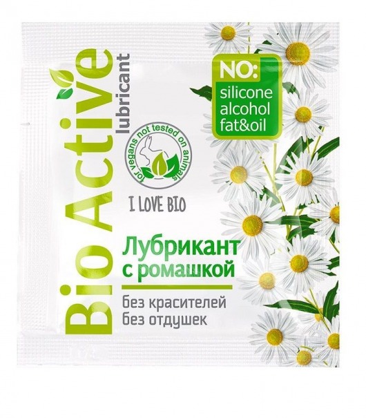 Пробник лубриканта на водной основе Bio Active - 3 гр. - Биоритм - купить с доставкой в Самаре
