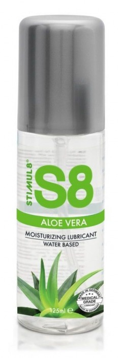 Лубрикант на водной основе S8 Aloe Vera Lube - 125 мл. - Stimul8 - купить с доставкой в Самаре
