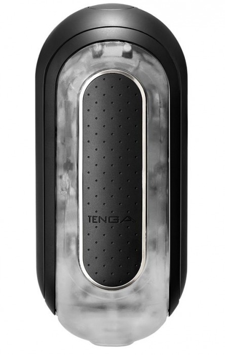 Черный мастурбатор Flip Zero с вибрацией - Tenga - в Самаре купить с доставкой