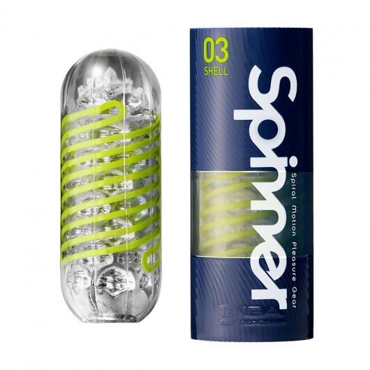 Мастурбатор SPINNER Shell - Tenga - в Самаре купить с доставкой