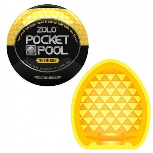 Эластичный мастурбатор Zolo Susie Cue - Zolo - в Самаре купить с доставкой