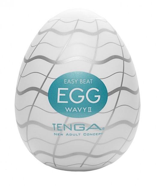 Мастурбатор-яйцо EGG Wavy II - Tenga - в Самаре купить с доставкой