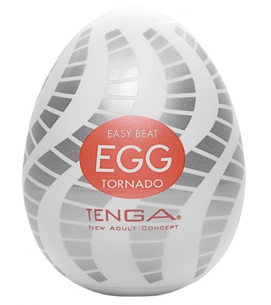 Мастурбатор-яйцо EGG Tornado - Tenga - в Самаре купить с доставкой