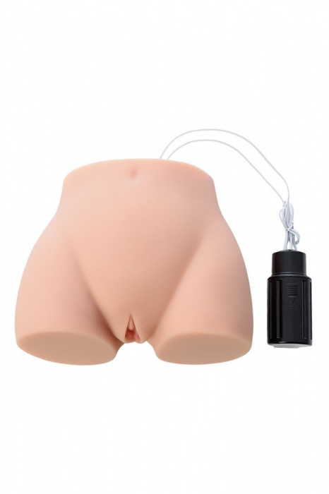 Мастурбатор-полуторс Cherry с вибрацией и двумя любовными тоннелями - KOKOS - в Самаре купить с доставкой