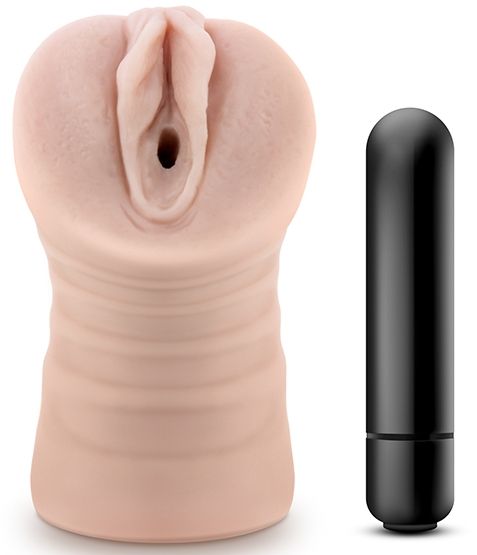 Телесный мастурбатор-вагина Rain - Blush Novelties - в Самаре купить с доставкой