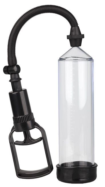 Прозрачная вакуумная помпа TRIGGER HANDLE PENIS PUMP - Dream Toys - в Самаре купить с доставкой