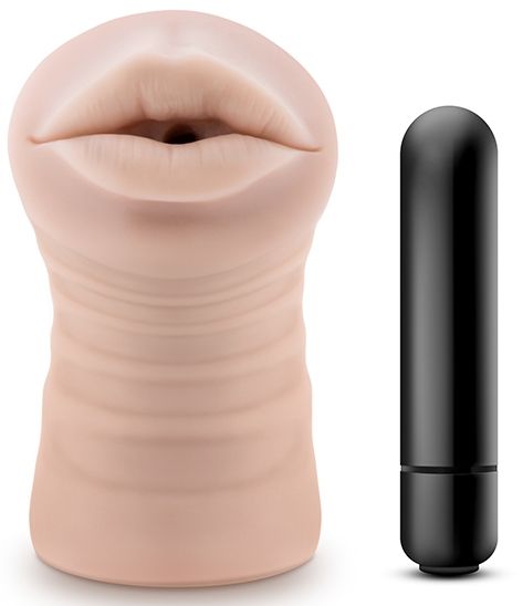 Телесный мастурбатор-ротик Skye - Blush Novelties - в Самаре купить с доставкой