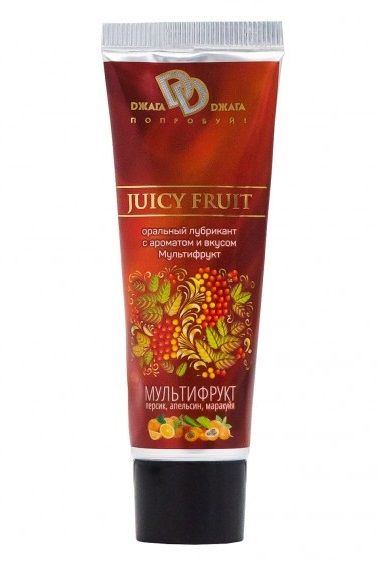 Интимный съедобный лубрикант JUICY FRUIT с ароматом фруктов - 30 мл. - БиоМед - купить с доставкой в Самаре