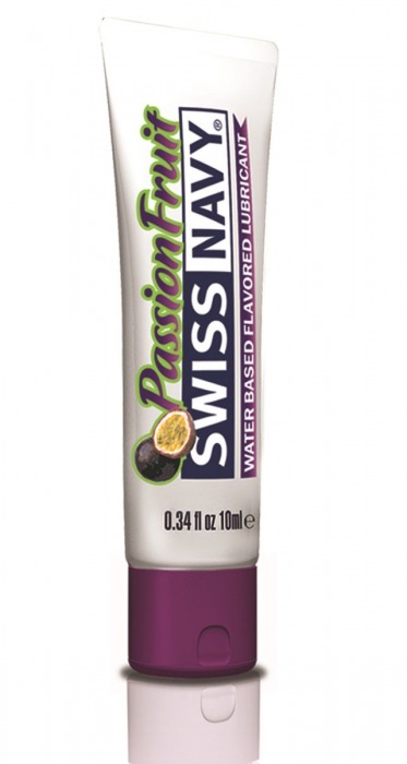 Лубрикант Swiss Navy Passion Fruit Lube с ароматом маракуйи - 10 мл. - Swiss navy - купить с доставкой в Самаре