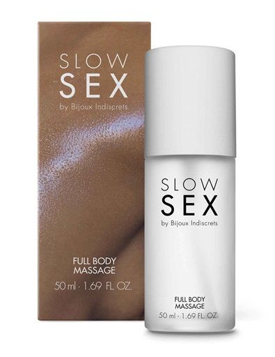 Массажный гель Slow Sex Full Body Massage - 50 мл. - Bijoux Indiscrets - купить с доставкой в Самаре
