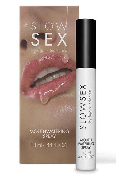 Спрей для усиления слюноотделения Slow Sex Mouthwatering Spray - 13 мл. - Bijoux Indiscrets - купить с доставкой в Самаре