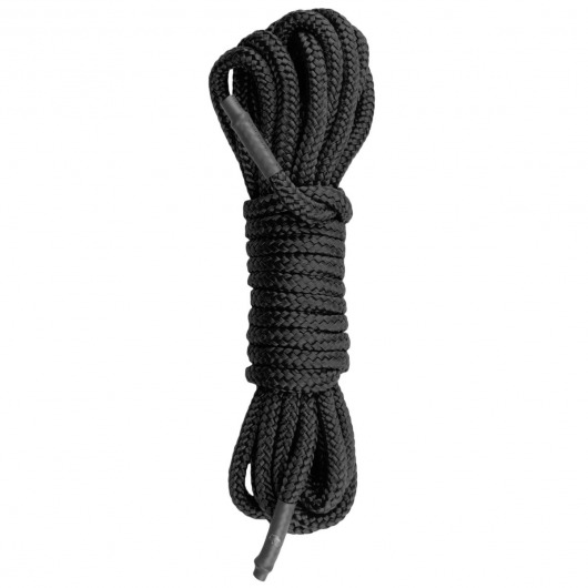 Черная веревка для бондажа Easytoys Bondage Rope - 5 м. - Easy toys - купить с доставкой в Самаре