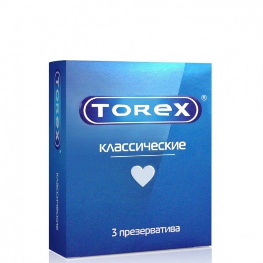Гладкие презервативы Torex  Классические  - 3 шт. - Torex - купить с доставкой в Самаре
