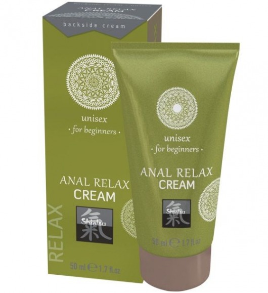 Анальный крем Anal Relax Cream - 50 мл. - Shiatsu - купить с доставкой в Самаре