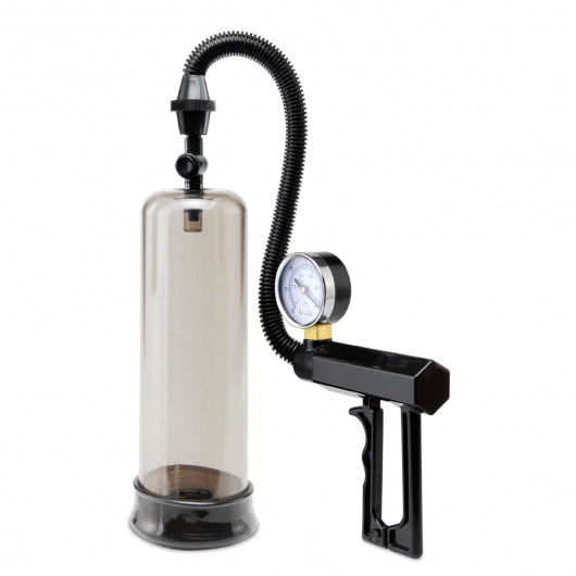 Черная мужская помпа PISTOL-GRIP POWER - Pipedream - в Самаре купить с доставкой