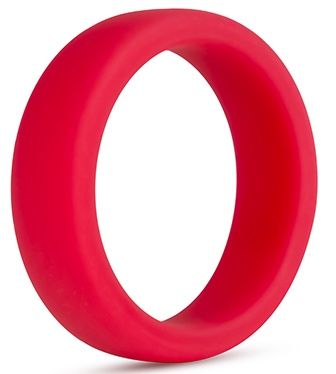 Красное эрекционное кольцо Silicone Go Pro Cock Ring - Blush Novelties - в Самаре купить с доставкой