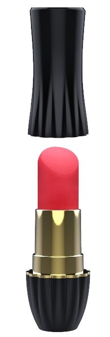 Клиторальный стимулятор-помада LIPSTICK - 9,3 см. - Dream Toys - купить с доставкой в Самаре