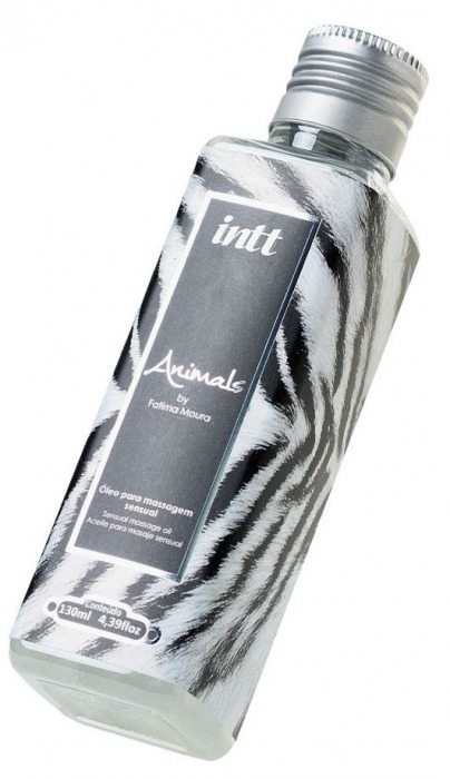 Массажное масло ANIMALS by Fatima Moura с возбуждающим эффектом - 130 мл. - INTT - купить с доставкой в Самаре