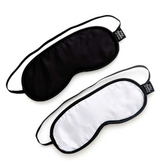 Набор из двух масок на глаза Soft Blindfold Twin Pack - Fifty Shades of Grey - купить с доставкой в Самаре