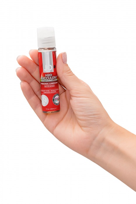 Лубрикант с ароматом арбуза JO Flavored Watermelon - 30 мл. - System JO - купить с доставкой в Самаре