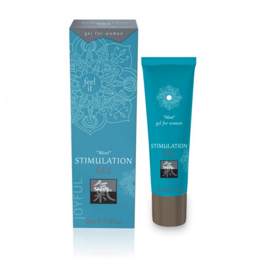 Возбуждающий интимный гель STIMULATION GEL Mint - 30 мл. - Shiatsu - купить с доставкой в Самаре