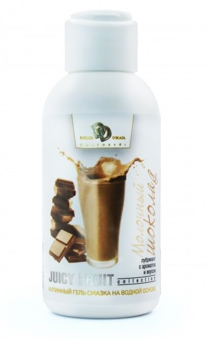 Интимный гель-смазка JUICY FRUIT с ароматом молочного шоколада - 100 мл. - БиоМед - купить с доставкой в Самаре
