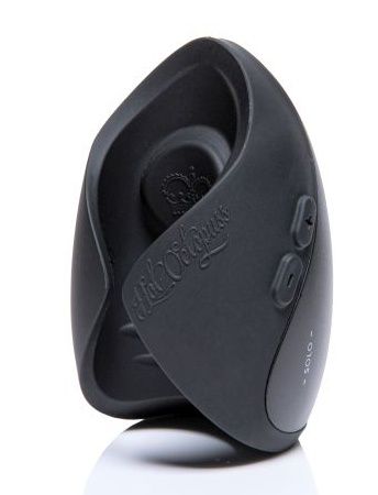 Черный инновационный мужской вибратор PULSE SOLO ESSENTIAL - Hot Octopuss - в Самаре купить с доставкой