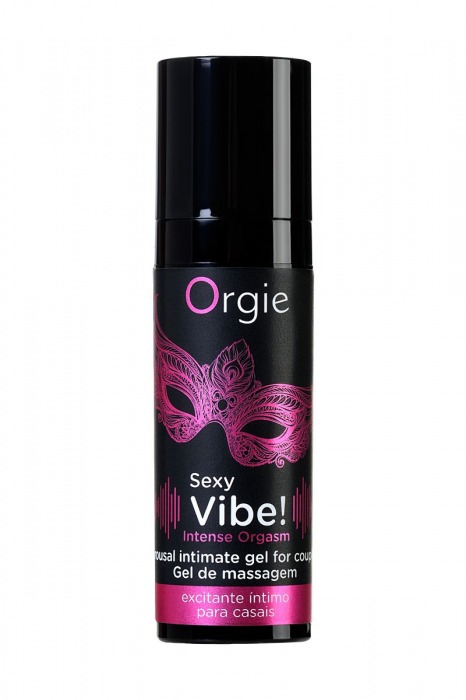 Гель для массажа ORGIE Sexy Vibe Intense Orgasm - 15 мл. - ORGIE - купить с доставкой в Самаре