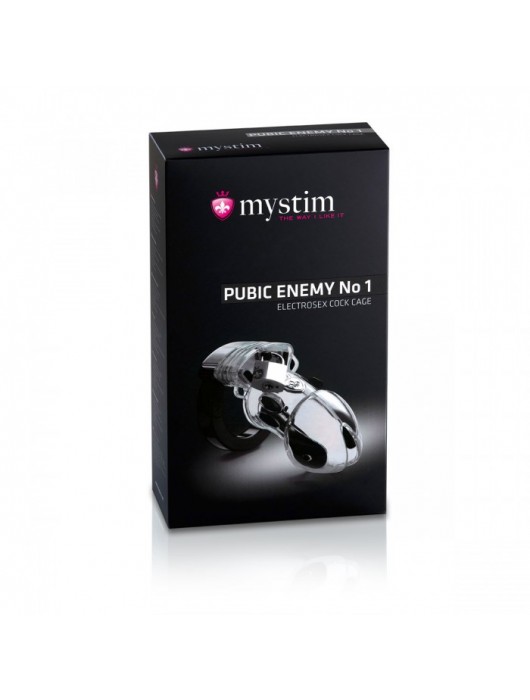 Пояс верности с электростимуляцией Pubic Enemy №1 - MyStim - купить с доставкой в Самаре