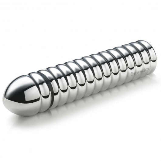 Рельефный фаллос для интенсивного электросекса Groovey George - 20 см. - MyStim - купить с доставкой в Самаре