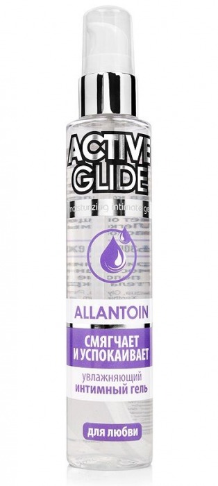 Увлажняющий интимный гель Active Glide Allantoin - 100 гр. - Биоритм - купить с доставкой в Самаре