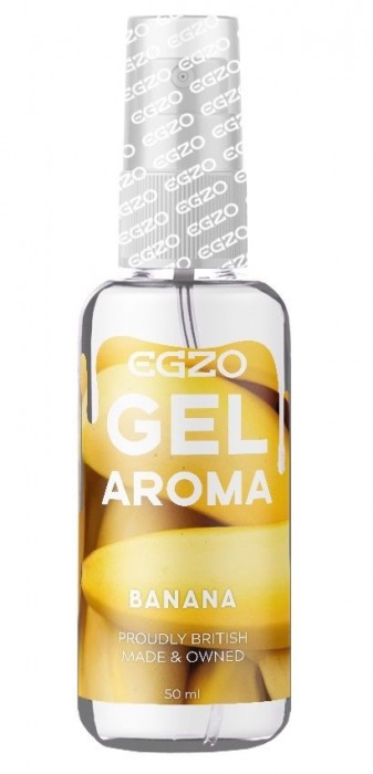 Интимный лубрикант EGZO AROMA с ароматом банана - 50 мл. - EGZO - купить с доставкой в Самаре