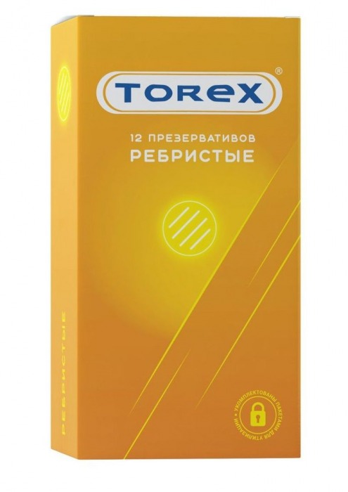 Текстурированные презервативы Torex  Ребристые  - 12 шт. - Torex - купить с доставкой в Самаре