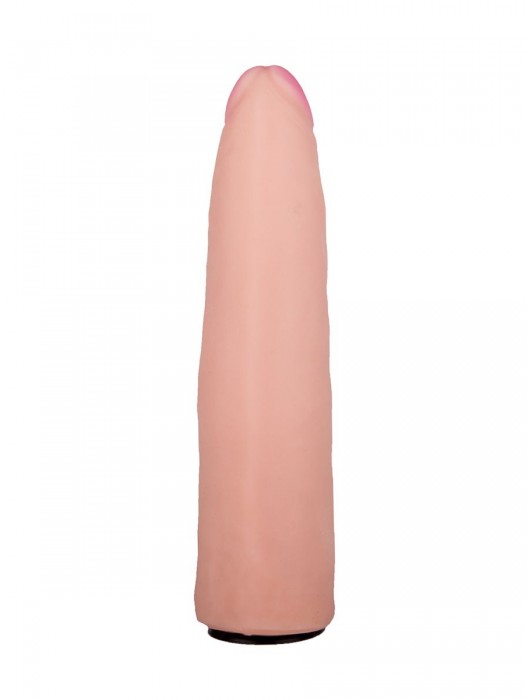 Пояс-трусики с насадкой Glamour Silver - 15,5 см. - LOVETOY (А-Полимер) - купить с доставкой в Самаре