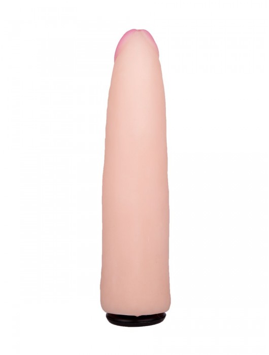 Пояс-трусики с насадкой Glamour - 17 см. - LOVETOY (А-Полимер) - купить с доставкой в Самаре