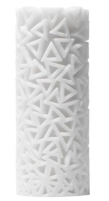 Белый 3D мастурбатор PILE - Tenga - в Самаре купить с доставкой