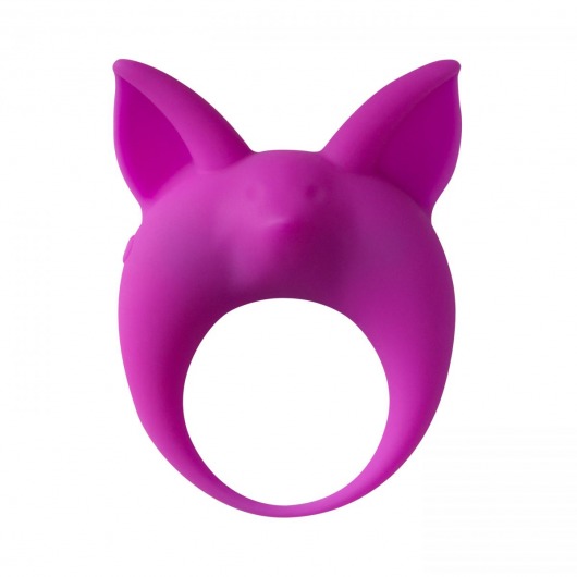 Фиолетовое эрекционное кольцо Kitten Kyle - Lola Games - в Самаре купить с доставкой