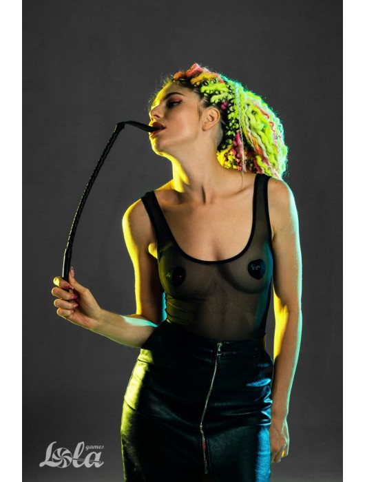 Черный стек Tease - 56,5 см. - Lola Games - купить с доставкой в Самаре