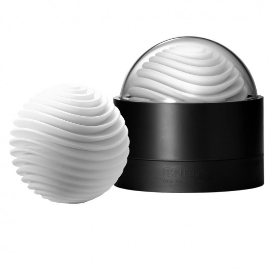 Белый мастурбатор Tenga Geo Aqua - Tenga - в Самаре купить с доставкой