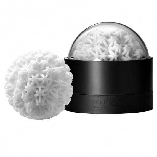 Белый мастурбатор Tenga Geo Coral - Tenga - в Самаре купить с доставкой