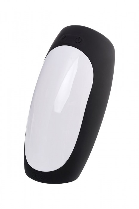 Черно-белый перезаряжаемый мастурбатор Erotist Hailstorm - Erotist Adult Toys - в Самаре купить с доставкой