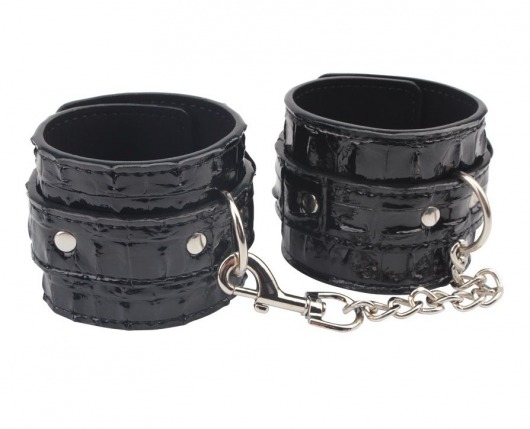 Черные наручники Surrender Wrist Restraints - Chisa - купить с доставкой в Самаре