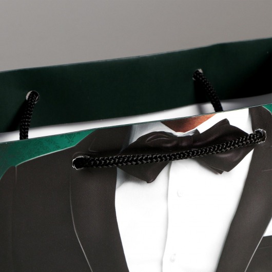 Малый бумажный пакет «Лучшему!» - 18 х 23 см. - Сима-Ленд - купить с доставкой в Самаре