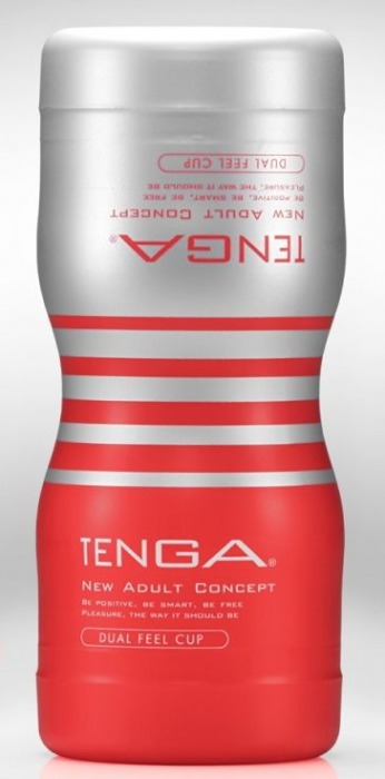Мастурбатор TENGA Dual Sensation Cup - Tenga - в Самаре купить с доставкой