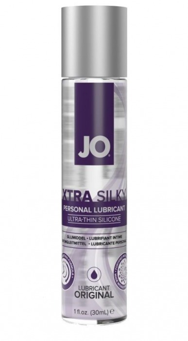 Лубрикант на силиконовой основе JO Xtra Silky - 30 мл. - System JO - купить с доставкой в Самаре