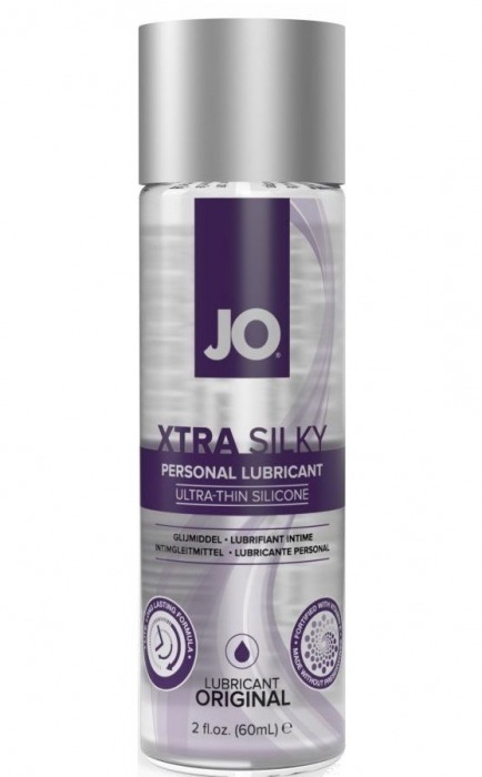 Лубрикант на силиконовой основе JO Xtra Silky - 60 мл. - System JO - купить с доставкой в Самаре